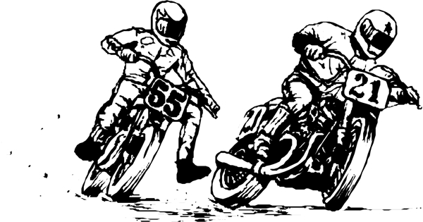 摩托車矢量素材EPS格式0056