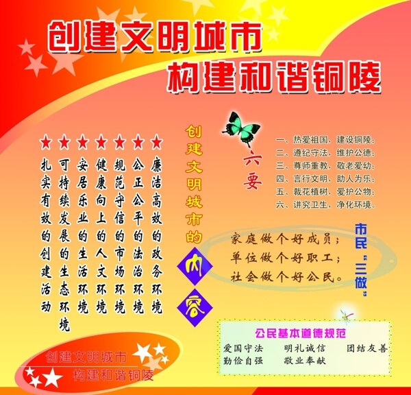 創(chuàng)建文明城市圖片