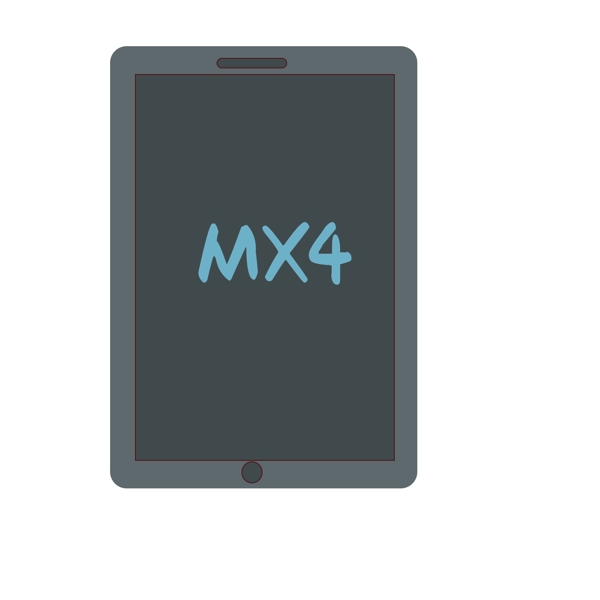 MX4手机线框效果
