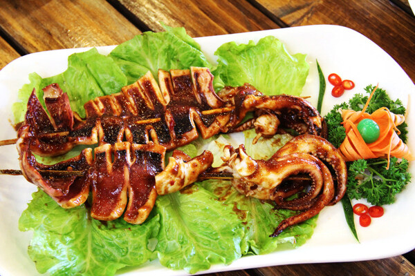 烤魷魚(yú)