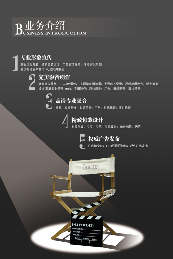 影視傳媒業(yè)務介紹圖片