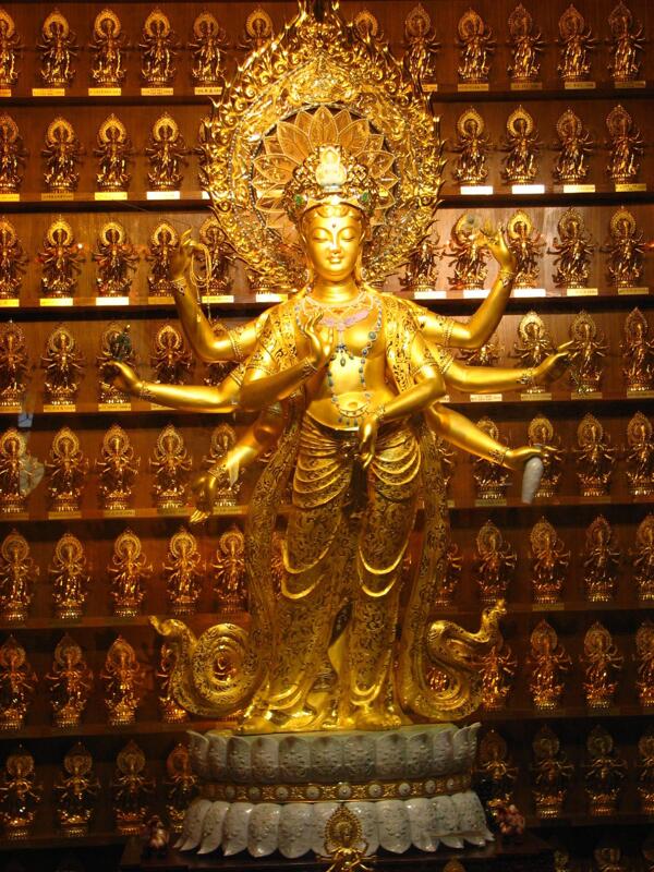 國(guó)寶金玉觀世音圣像圖片