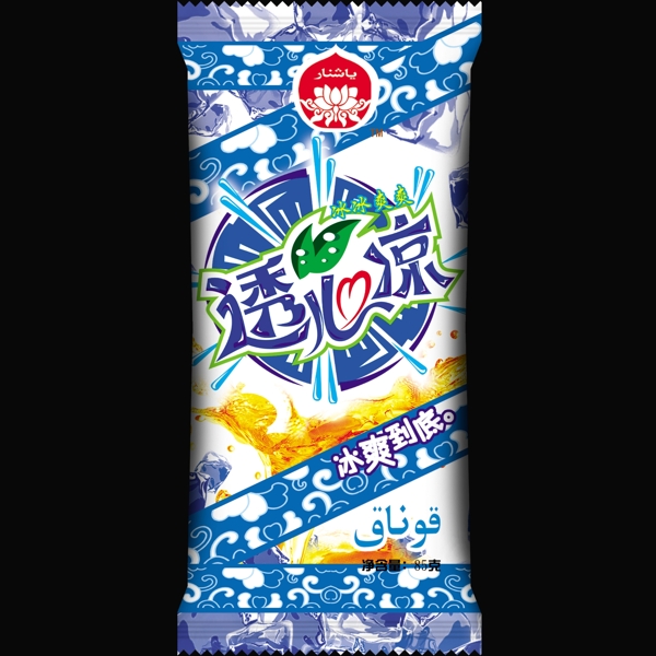 雪糕包裝設(shè)計(jì)psd