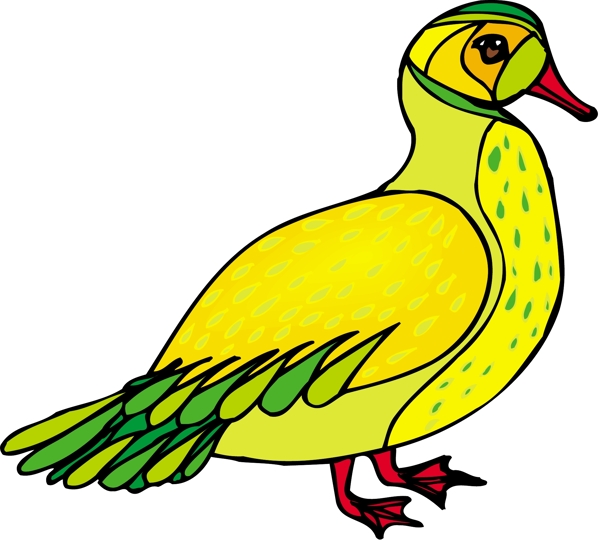 各種鳥類鳥動物矢量素材EPS格式0724