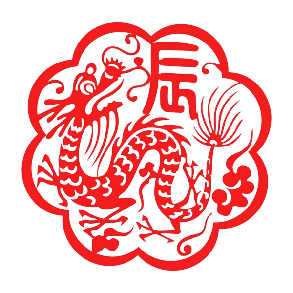 矢量圖風(fēng)格中國風(fēng)民族風(fēng)剪紙免費(fèi)素材