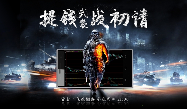 武裝初請金融海報(bào)