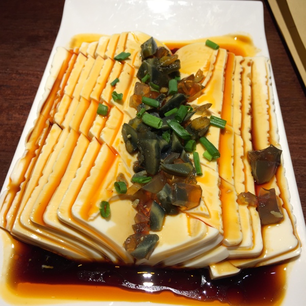 皮蛋豆腐