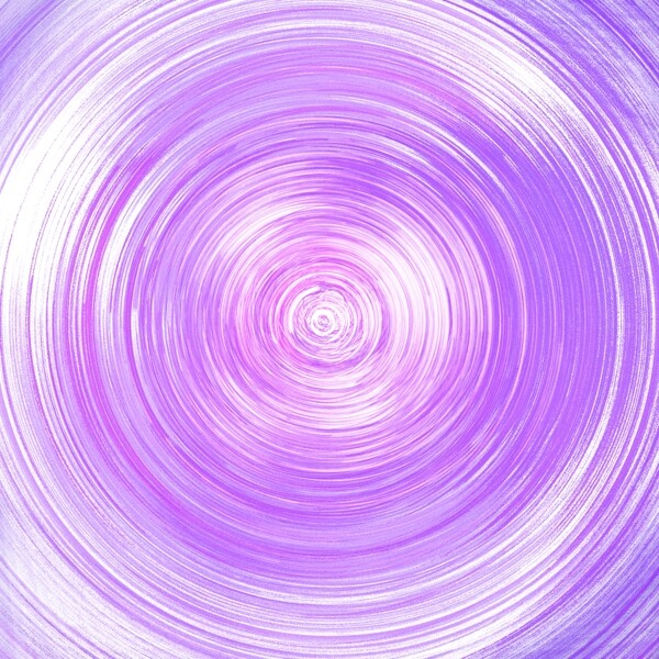 紫色星轨渐变环绕元素
