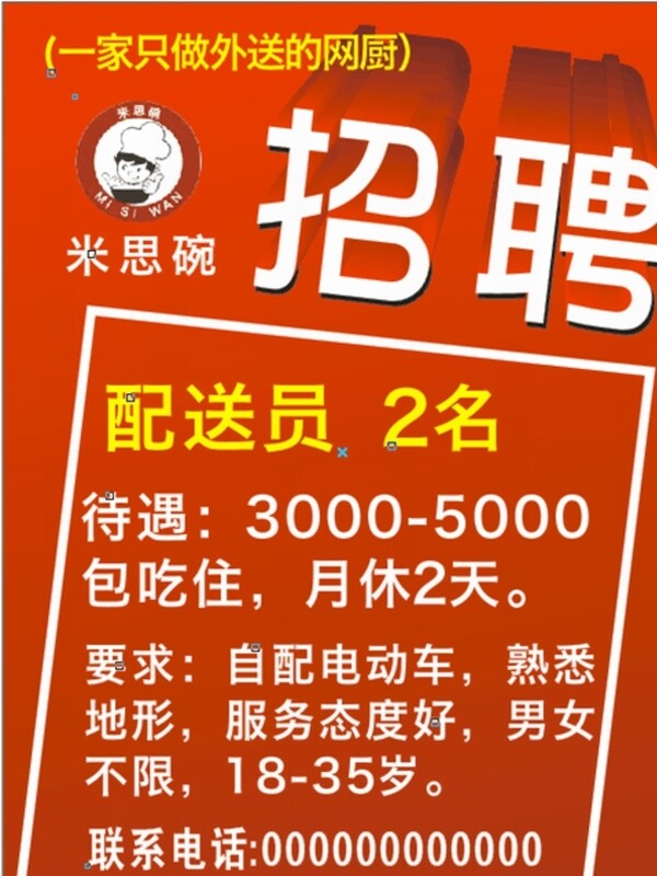 招聘海報