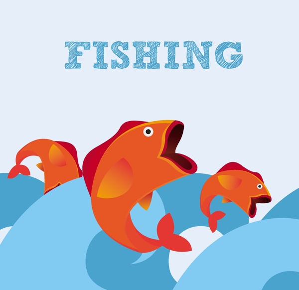 矢量魚圖片