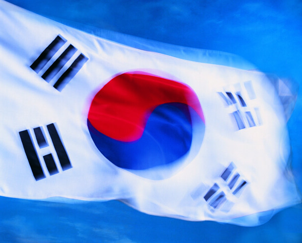南韩国旗图片