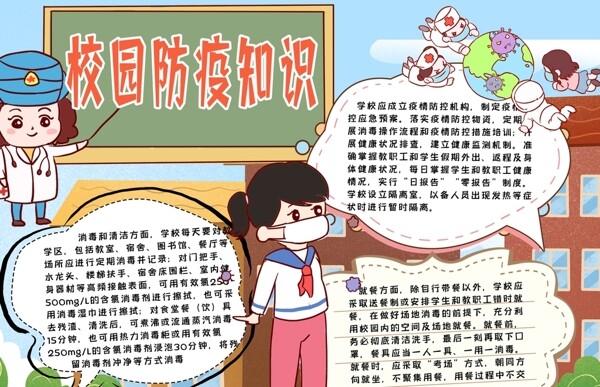 校園防疫小報(bào)