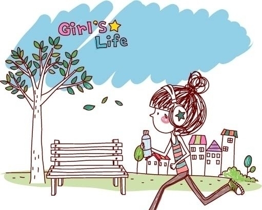 女生的生活GirlsLife慢跑图片