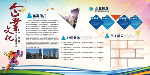 企業(yè)文化墻文化墻企業(yè)展板