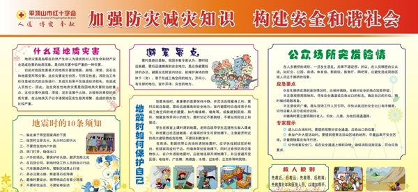 學(xué)習(xí)減災(zāi)知識營造安全家園