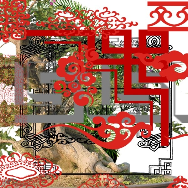 貼花邊框素材