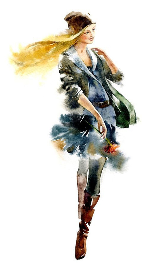 手繪服裝設(shè)計(jì)