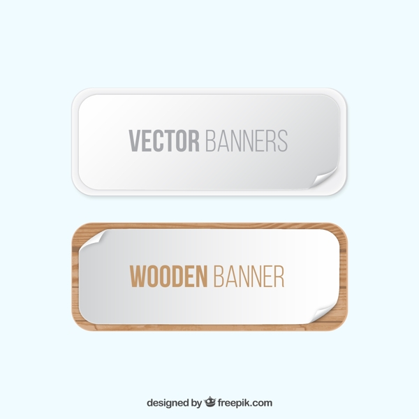 創(chuàng)意banner矢量素材