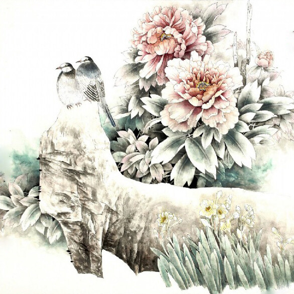 位圖插畫時尚插畫植物插畫藝術效果免費素材