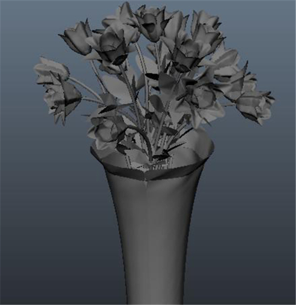 花束盆栽游戏模型
