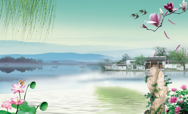 風(fēng)景畫(huà)圖片