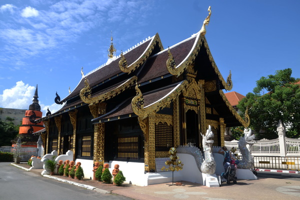 高清泰国清迈寺庙图片