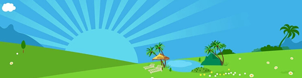 清新背景圖banner