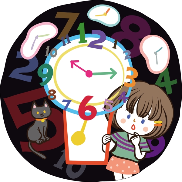 最新韓國矢量卡通素材463