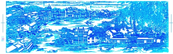 古城陶瓷通道分層圖片