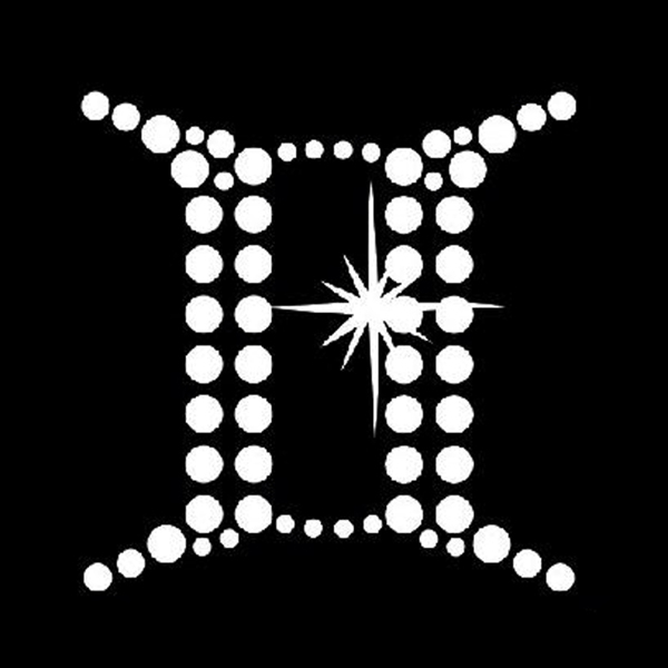 燙鉆十二星座雙子座免費(fèi)素材