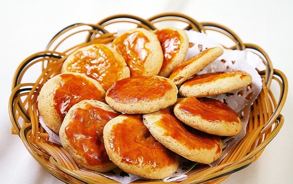 豫菜传统特色鸡仔饼图片