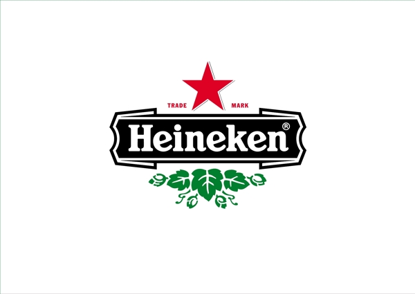 喜力啤酒logo图片