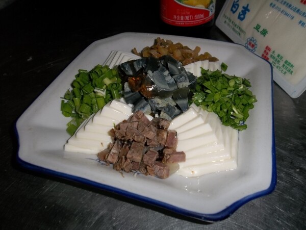 新款冷拌豆腐圖片