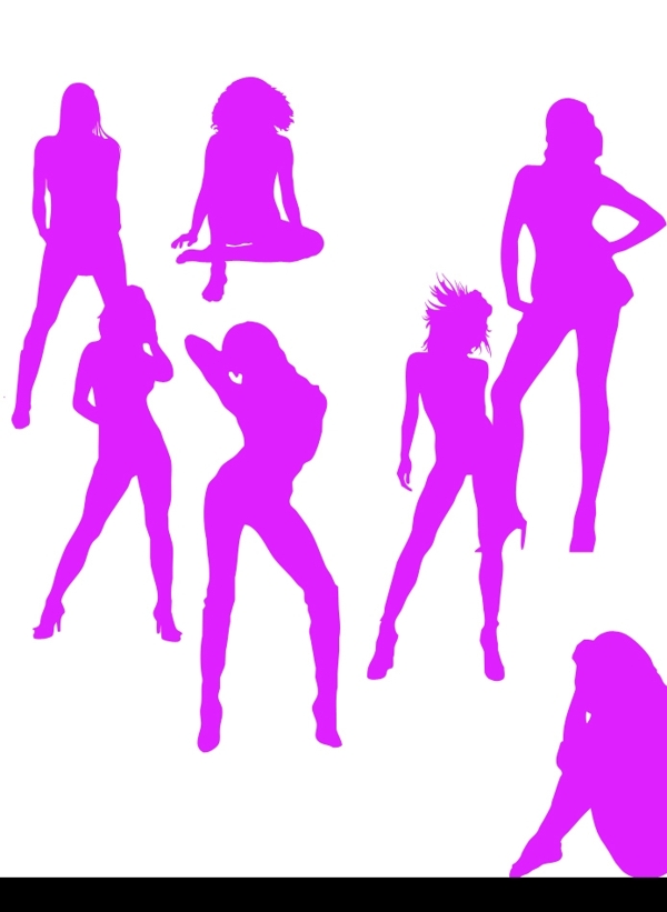 性感美女形狀