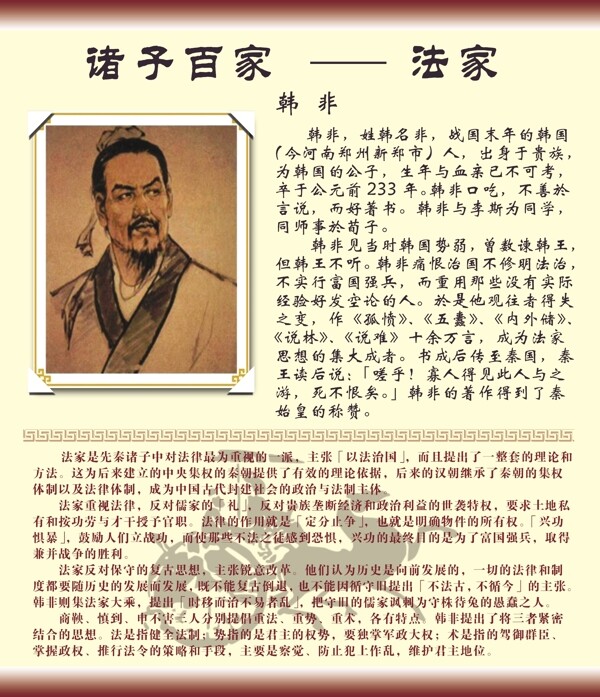 諸子百家法家