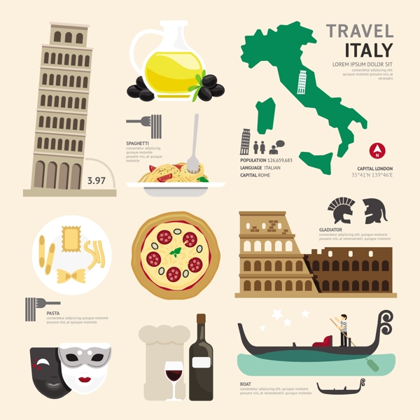 旅游文化之意大利文化图片