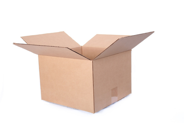 高清包装素材打开的包装盒