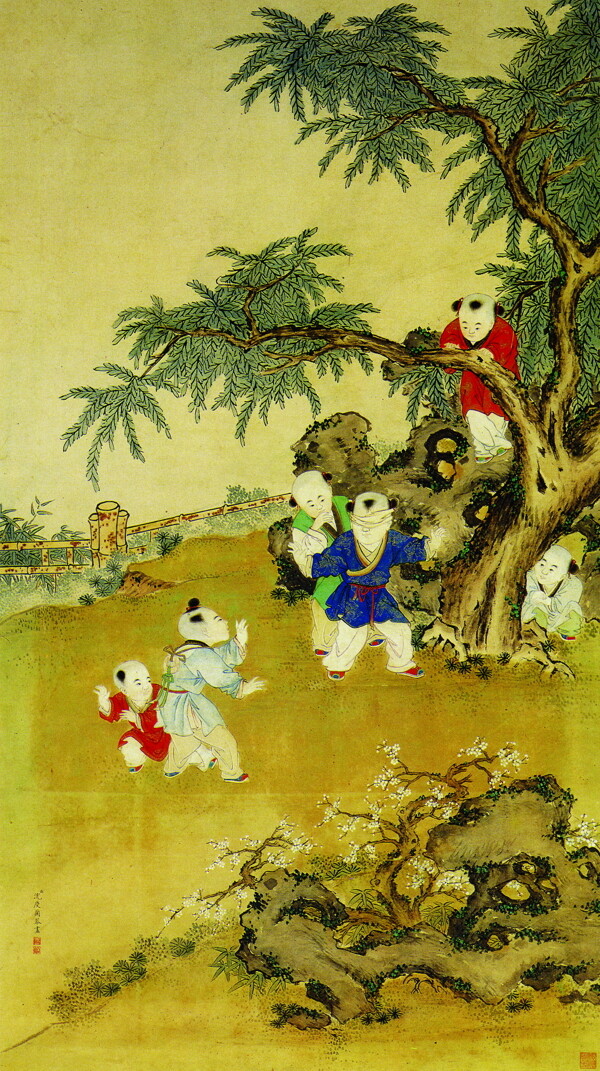 人物名画中国古典藏画0052