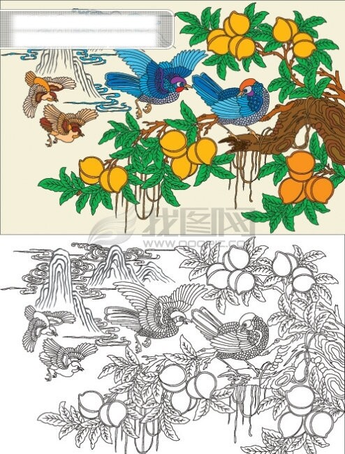中國(guó)傳統(tǒng)花鳥圖