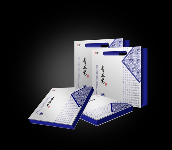 清花風(fēng)格包裝設(shè)計