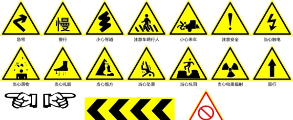 危险标志图片