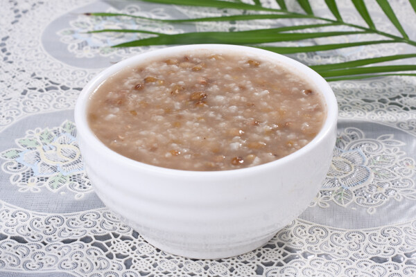 綠豆粥圖片