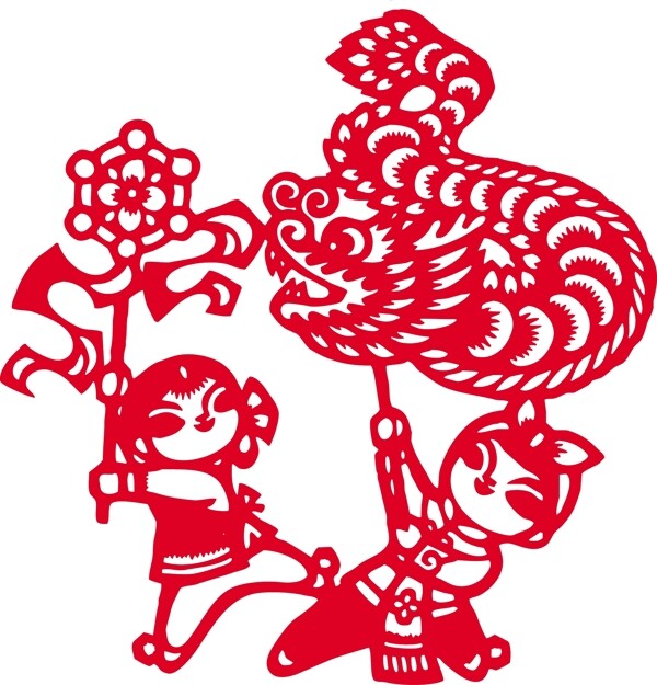 印花矢量圖動(dòng)物龍抽象動(dòng)物色彩免費(fèi)素材