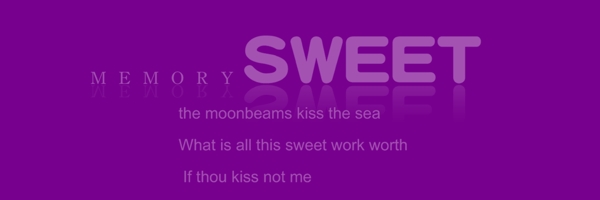 SWEET藝術(shù)字