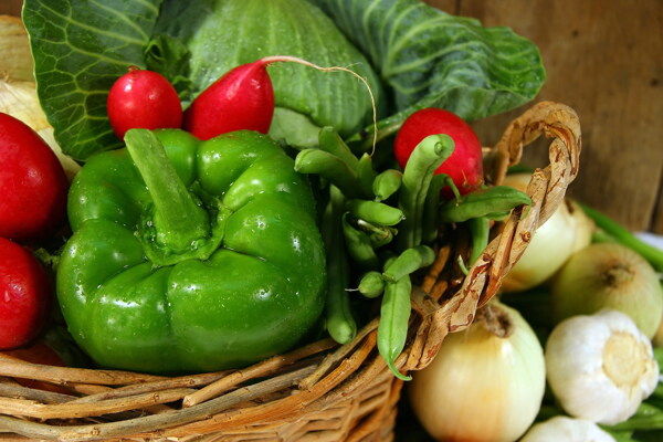 蔬菜菜篮图片