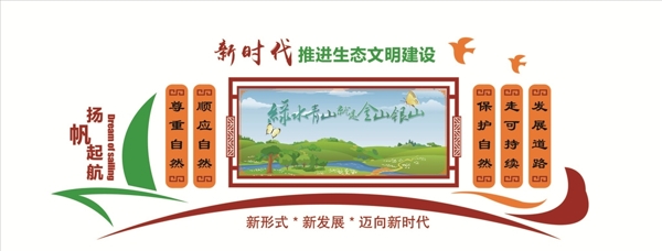 生態(tài)文明建設文化墻