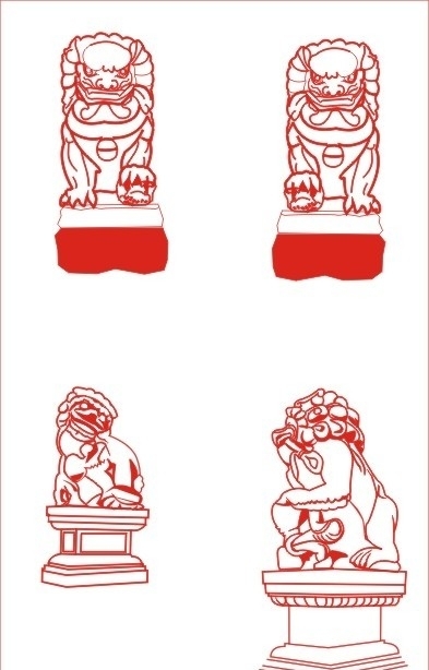 石獅圖片