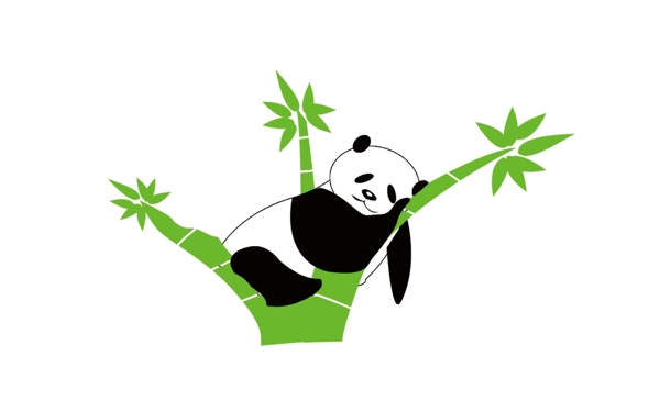 睡著的熊貓