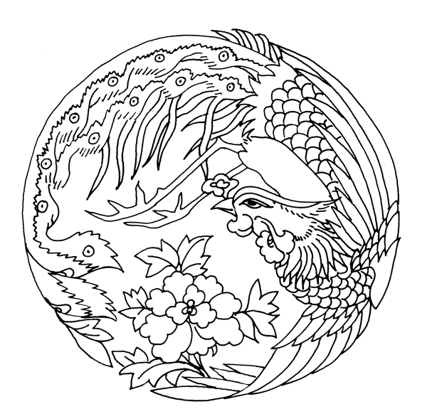 鳳凰花鳥(niǎo)