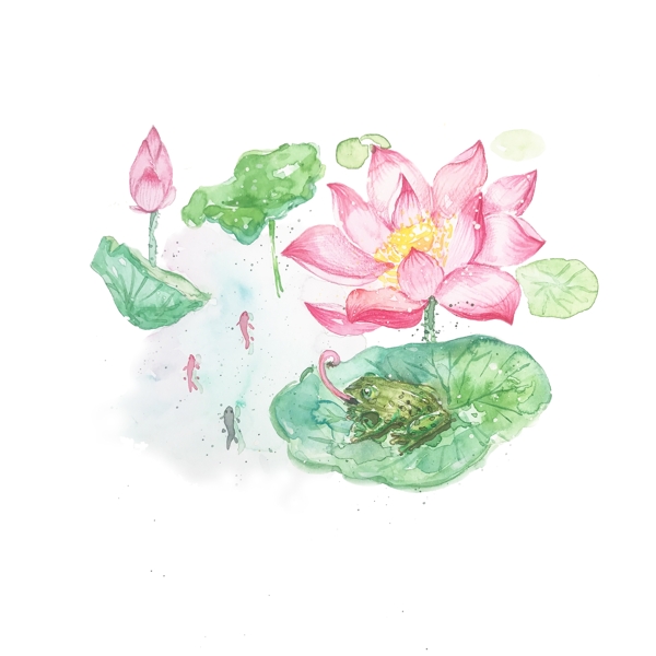 二十四節(jié)氣之處暑節(jié)氣免摳元素